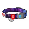 Waudog "NASA21" nylon dog collar with QR code, size M, width 20 mm Foto 2