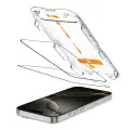 SZKŁO HARTOWANE TECH-PROTECT QUICK SET+ 2-PACK IPHONE 16 PRO BLACK — Photo 2
