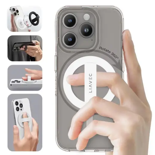 Liavec Ring Magsafe white Foto 3