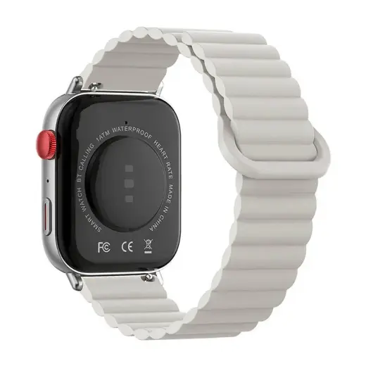Colmi C8 Max smartwatch with magnetic strap (Silver) Photo