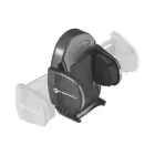 Car phone holder Forcell F-Grip Oval 17 cm windshield / dashboard / air vent black Photo