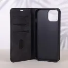 Smart Suede book type phone case for iPhone 17 Pro Max | iPhone 18 Pro Max black — Photo 6
