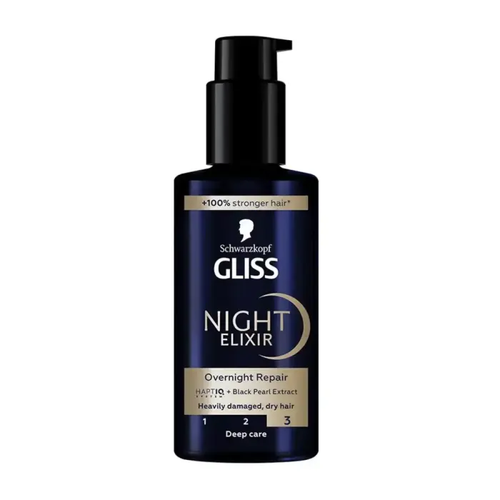 Schwarzkopf Gliss Night Elixir Sérum Cabello Dañado 100ml
