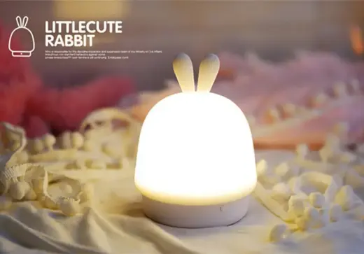 Night lamp W-008 Rabbit white Foto 15