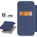 Dux Ducis Skin X Pro case for Samsung S24+ with magnetic ring and flap - blue Foto 13