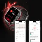 Smartwatch TITMO Vector E-500 (AMOLED, ECG, GPS, Safety mode, fall detection, bluetooth call) black 0INT — Фото 9