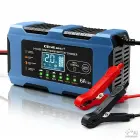 Qoltec Smart Battery Charger 12V 6A | Rectifier with repair function | MCU | Auto OFF | 9-stage charging | AGM, GEL, LiFePO4 — Photo 1