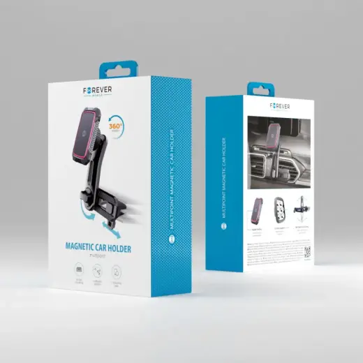 Forever car holder for air vent MH-250 Multipoint magnetic black Photo