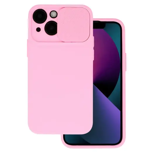 Camshield Soft maciņš telefonam iPhone 16 rozā (ar kameras aizsargu)