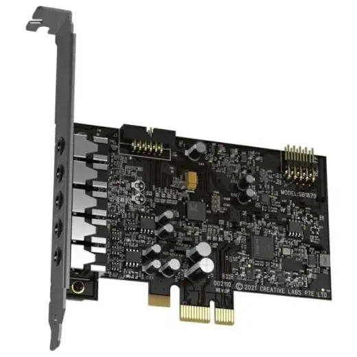 Creative Sound Blaster Audigy FX V2 PCI-e Sound Card Photo