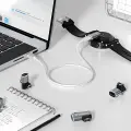Wozinsky WAYGS1 USB-C Adapter for Garmin Smartwatch - Gray Фото num