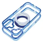 Case for iPhone 17 Frame Circle Stand compatible with MagSafe navy blue — Foto 2