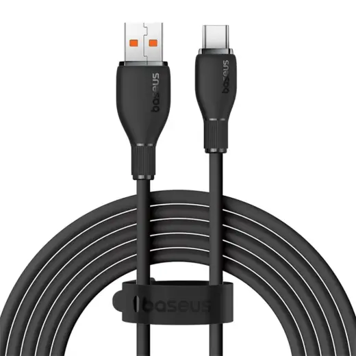 Baseus Pudding Series 100W USB-A - USB-C Cable 2m - Black