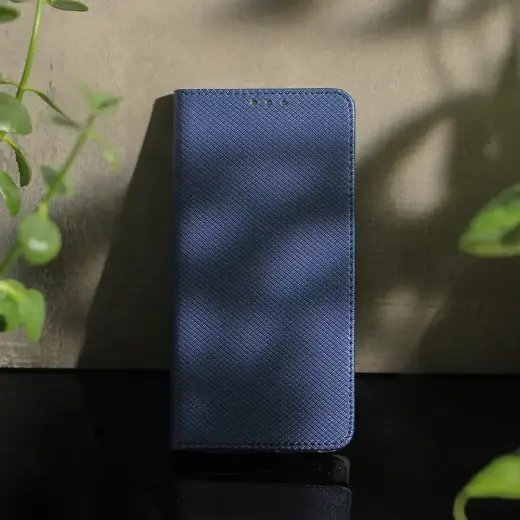 Smart Magnet case for Huawei Y6S / Y6 Prime 2019 / Honor 8A navy blue Foto 8