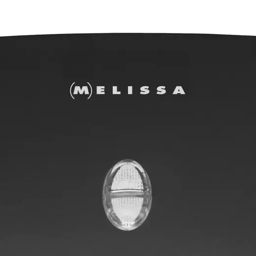 Melissa vafeļu panna, 700W, melna Фото num