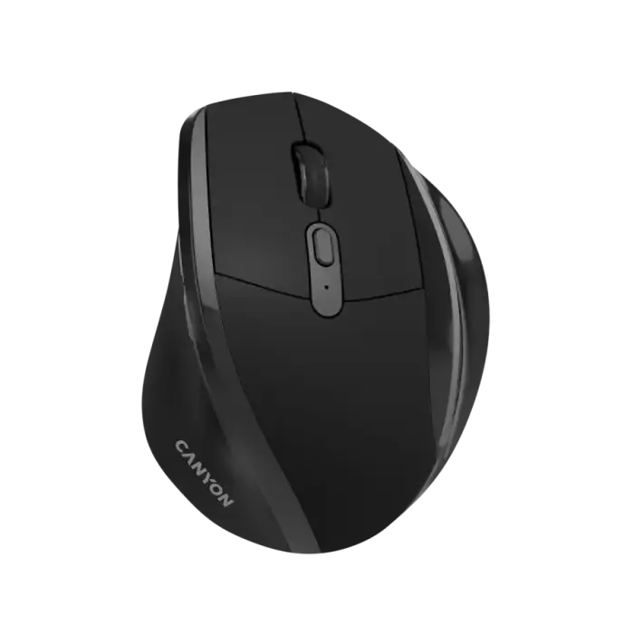 CANYON mouse OnClick 17 Ergonomic 6 buttons 1600DPI Wireless Black