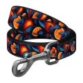 Nylon dog leash, pattern ''Oranges'' length 122 cm Waudog Foto 1