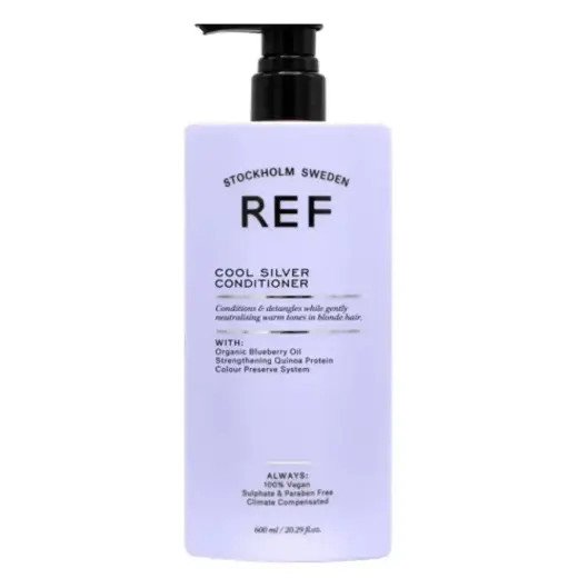 Ref Stockholm, Cool Silver, Sulfates-Free, Hair Conditioner, Neutralising Warm Tones, 600 ml