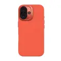 Decoded AntiMicrobial Silicone Stacks Backcover with MagSafe for iPhone 16 - Orange Фото num