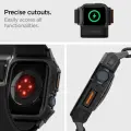 Spigen Lite Fit Pro case with strap for Apple Watch 4 | 5 | 6 | 7 | 8 | 9 | SE (44 | 45 mm) - matte black Фото num