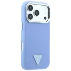 Guess Grained Triangle Logo MagSafe Case for iPhone 18 Pro Max / 17 Pro Max Blue — Foto 4
