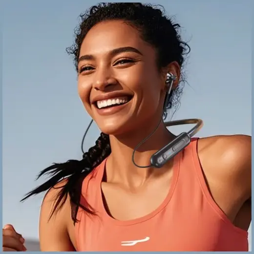 Sports headphones AWEI G82BL Bluetooth black Foto 4