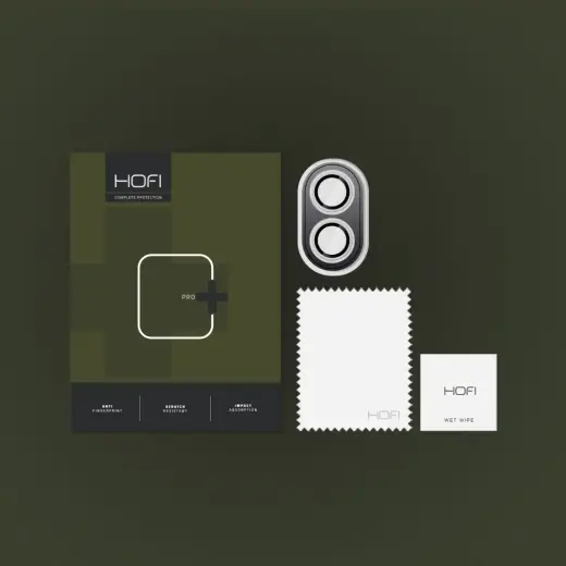 CAMERA COVER HOFI CAMRING PRO+ IPHONE 16 | 16 PLUS CLEAR Photo