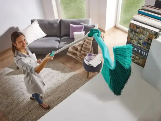 LEIFHEIT Putekļu birste ar teleskopisku kātu 140–220cm Dusty Foto 4