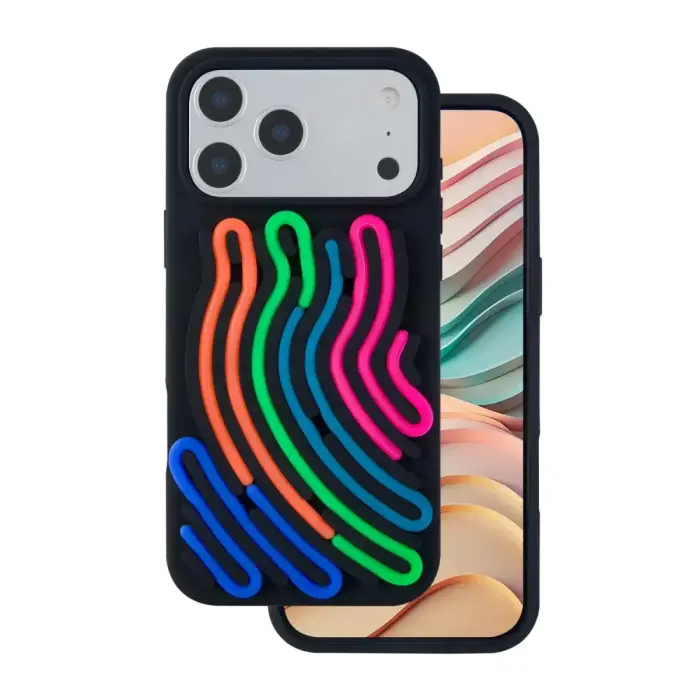 DIY Snake phone case for iPhone 17 Pro black