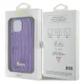 Guess Sequin Script Metal case for iPhone 15 - purple — Foto 8