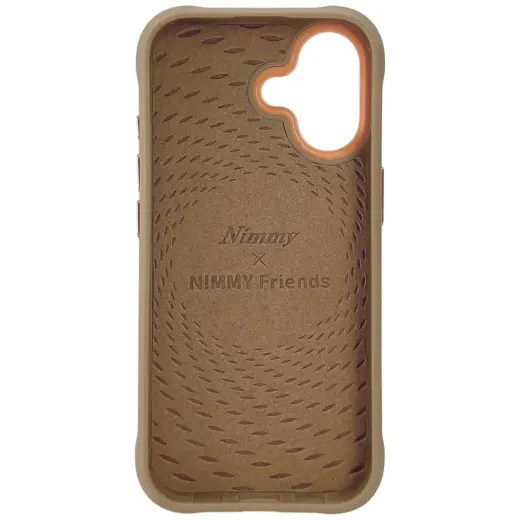 Nimmy Tiger MagSafe case for iPhone 17 light brown Photo
