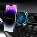 Wozinsky WCT5-Q6S2Y Car Holder with Qi|MagSafe 15W Inductive Charger for Ventilation Grill with Fan - Black Foto 4