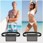 TECH-PROTECT UWP10 UNIVERSAL WATERPROOF POUCH 10 INCH BLACK/CLEAR — Foto 6