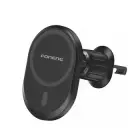 Foneng Car holder CP105 magnetic with induction charging to air vent black (damaged packaging) Photo