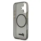 Guess IML Glitter Script Strap MagSafe Case for iPhone 17 Black Foto 4