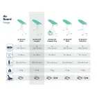 LEIFHEIT Ironing Board Air Board M Compact 120x38cm Photo