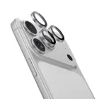 Benks Tempered glass DR Sapphire Lens Protector on camera for Iphone 17 Pro|17 Pro Max (lens 3 pieces) silver Foto 1