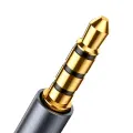 Joyroom stereo audio cable AUX 3.5 mm mini jack (male) - mini jack (female) 1.2 m black (SY-A09) Photo
