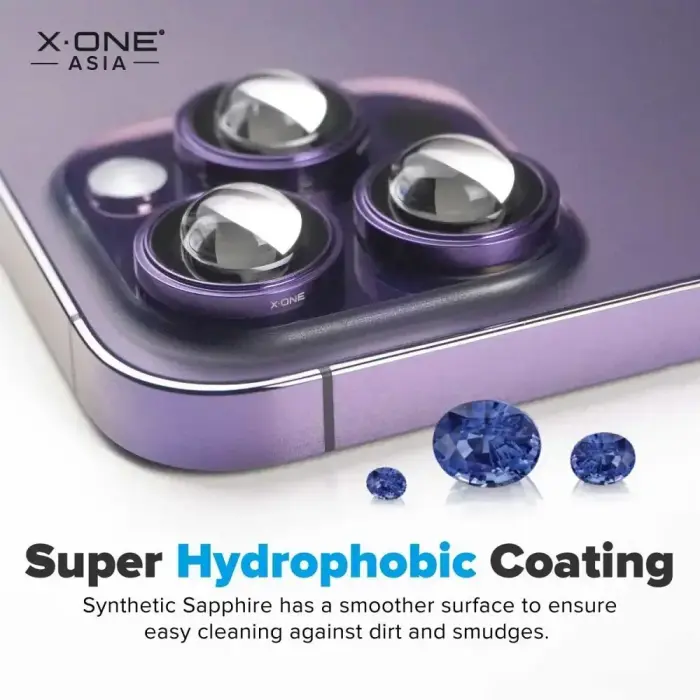 X-ONE Sapphire Camera Armor Pro - for iPhone 17 Pro - silver Фото num