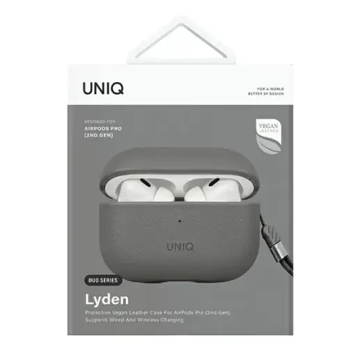 UNIQ Lyden DS AirPods Pro 2 gen (2022|2023) case grey-black|charcoal grey-black Foto 5