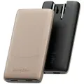 Wall charger Energea TravelWorld Edge 65W 2xUSB-C PD|PPS|QC3.0 (US|UK|EU) gold Foto 1
