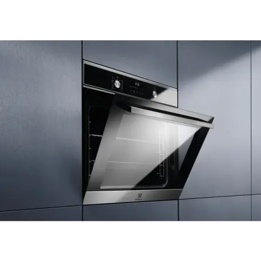 Electrolux Tvaika cepeškrāsns 600. sērija ar SteamBake, iebūv., melna Photo