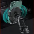 Usams CD131 car holder with wireless charger 15W | 2A black Photo