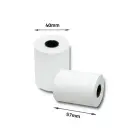 Qoltec Thermal roll 57 x 15 | 55g/m2 | 10pcs | BPA free Foto 3