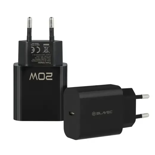 Blavec Wall charger BC-9 - Type C - PD 20W 3A (TCBC9-CB203A) black Фото num