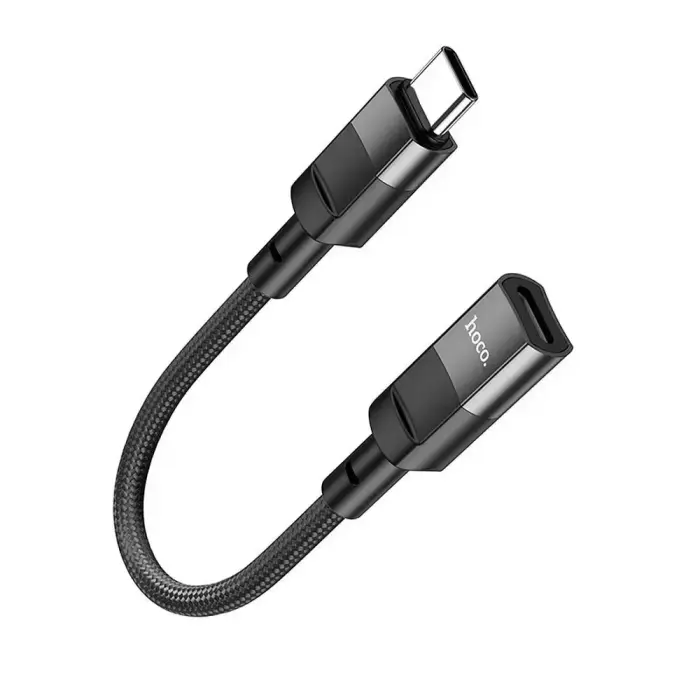 HOCO U107 adapter USB-C to Lightning | black