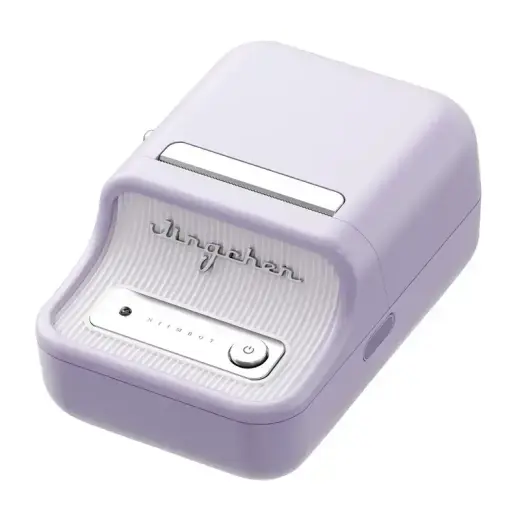 Niimbot B21 Pro Portable Label Printer (purple) Фото num