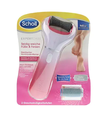 Scholl Expert Care Electronic Foot Care System with Marine Minerals + Roller Head Photo