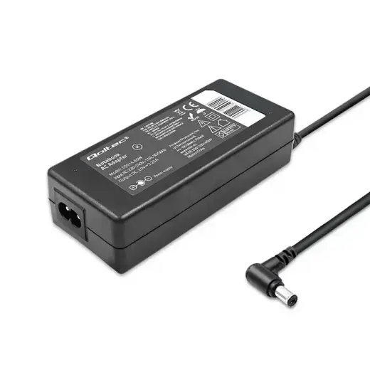 Qoltec Power adapter for laptop 65W | 20V | 3.25A | 5.5*2.5 | +power cable Photo