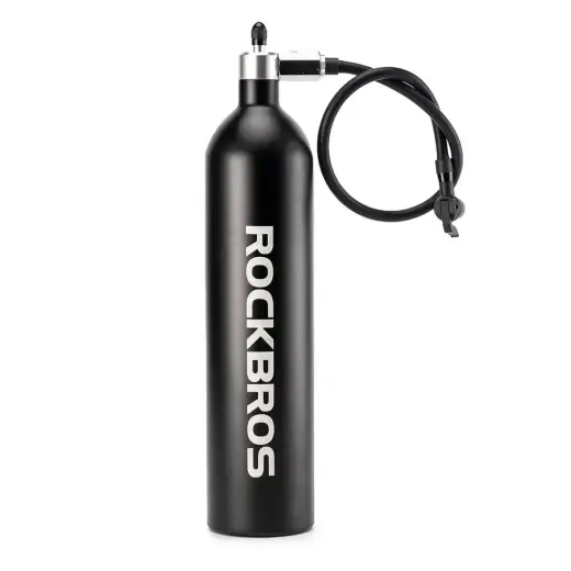 Rockbros Tubeless Tire Inflator 200 PSI 1.2l - Black Фото num